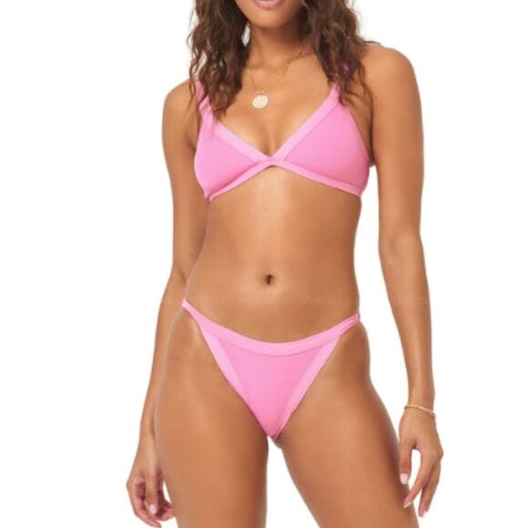 L*Space Farrah Bikini Top Large - Picture 1 of 8